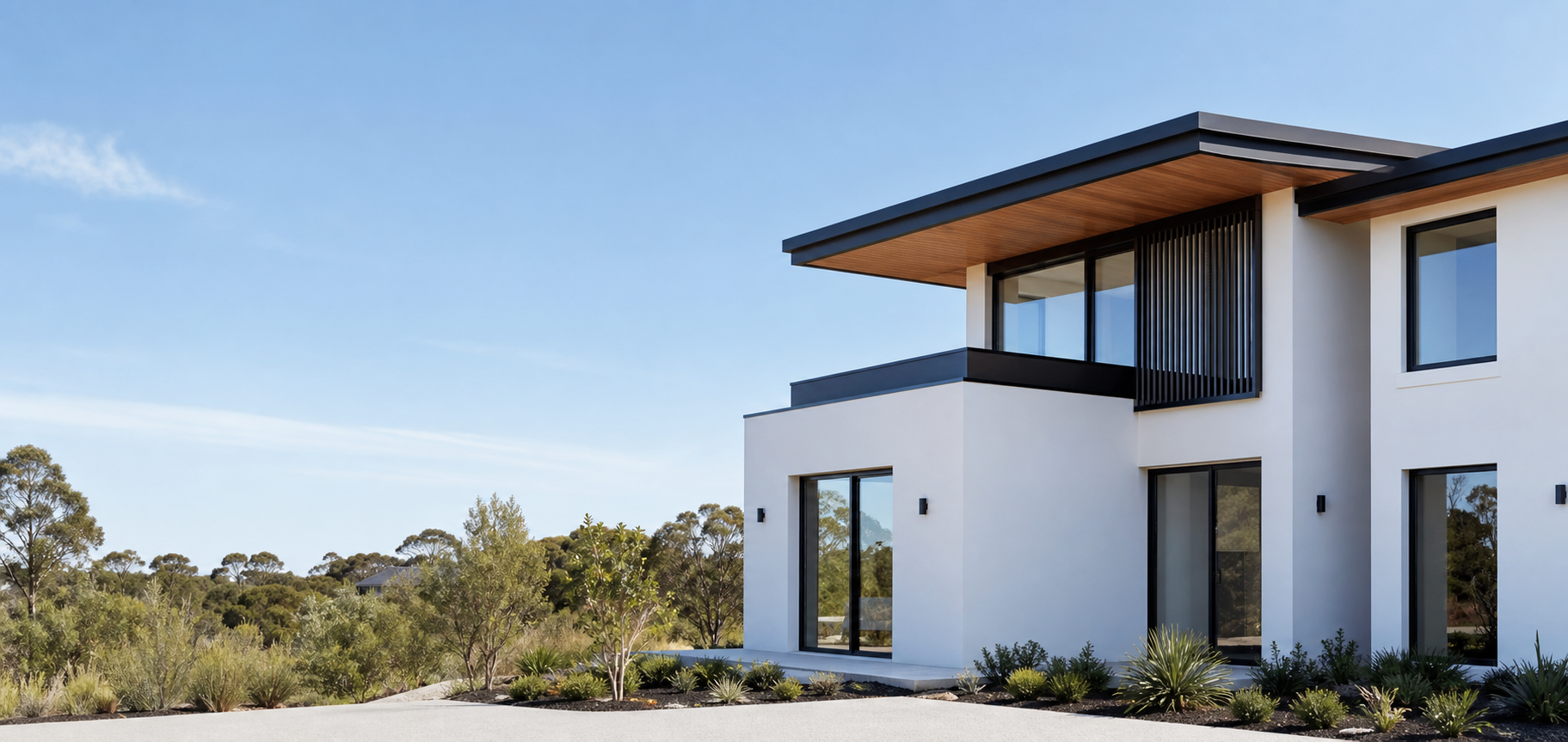 Modern Western Australian home exterior